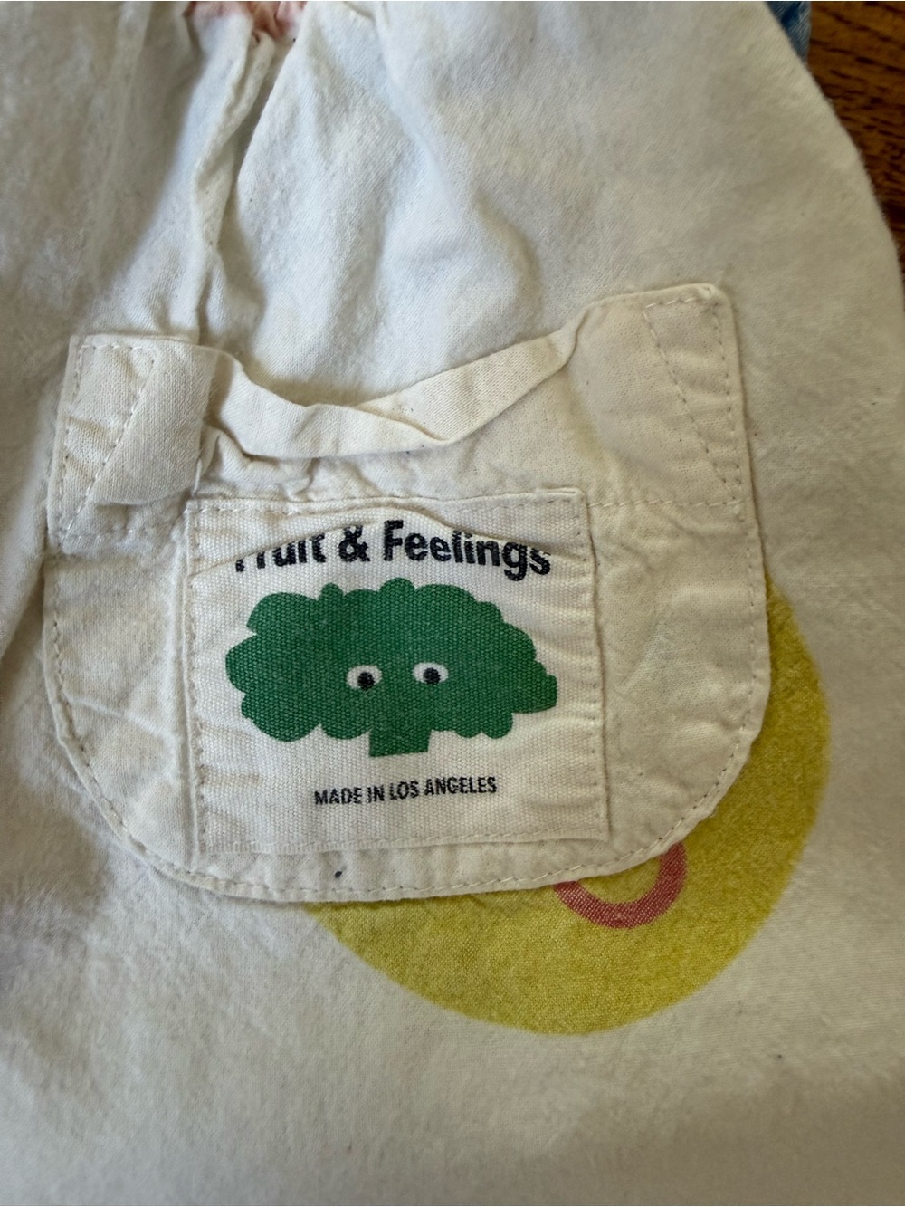 Kids White Smiley Face Print Elastic Waist Pants - Picture 4 of 4